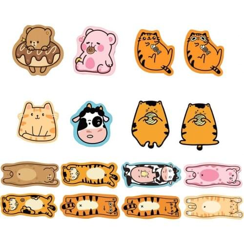 Cute Cat Gaming Mouse Pad Animal Waterproof Pu Game Mouse Mat Gamer Mousepad for PC Computer Laptop Accessories New Gift