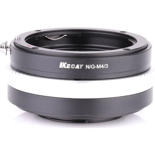 KECAY AI(G)-M4/3 Lens Adapter Ring for Nikon F Lens to Micro 4/3 M4/3 Four Third Camera Mount for G2 G3 G6 G10 GH1 GH2 GF1 GF2