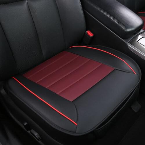 Leather Car Seat Cover Set Non Slide Auto Cushions Protector Pad Universal Size For Granta Vesta Chery KIA Mazda Toyota Polo BYD