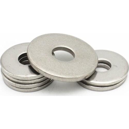 M5/M6/M8/M10/M12-M24 Large Size Flat Washer 304 Stainless Steel Bigger Metal Gasket Meson Plain Washers