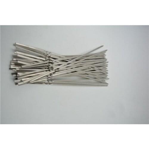 Pack of 20 pcs Barbecue Sticks Grilled Stainless steel Prod Roasted BBQ Needle Singed