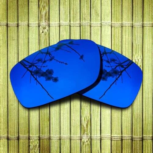 Polarized Replacement Lense For-Oakley Crankcase Sunglasses Frame True Color Mirrored Coating - Violet Options