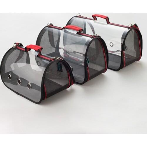 Petfellows Breathable Cat Handbag Portable Small Dogs Breathable Handbag Shoulder PET Travel Carrier