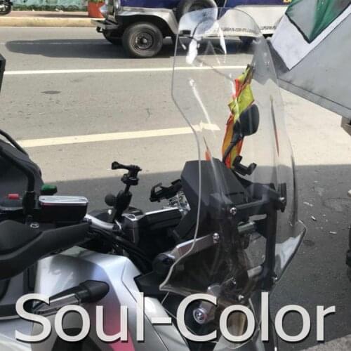 Motorcycle Windscreen for Honda X ADV 750 X-ADV 750 XADV 750 2017 2018 2019 Visor Viser Wind Deflectors Windshield