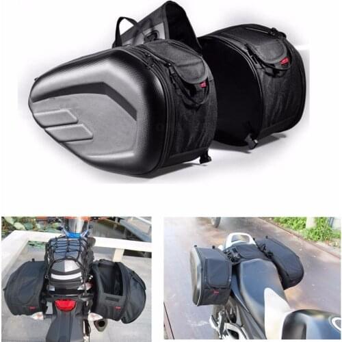 Waterproof Motorcycle side Bags SaddleBag Oxford Fabric Saddle bags Moto trunk luggage Helmet Riding Travel Bags