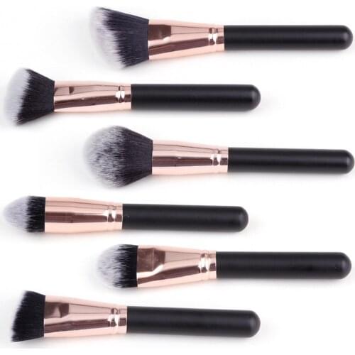 1Pcs Foundation Makeup Brushes Blush Highlighter Concealer Contouring Large Powder Brush High Quality Beauty Cosmetic Tools
