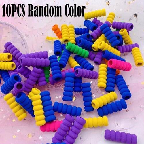 10PCS Diamond Painting Accessories Diamond Embroidery Pen Cover Tools Sponge Rhinestone Mosaic Point Pen Cove Random Color