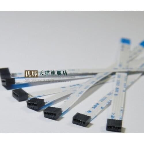 10pcs/lot original new Touch screen extension cable fpc extension cable extension cable 4pin 4-pin 4-wire 1.0mm pitch
