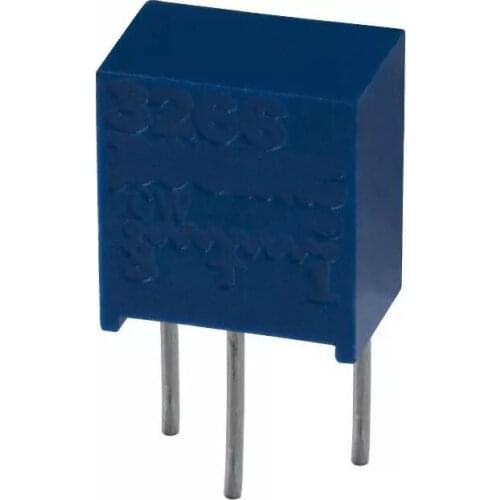 100% Original 3266X 1K 2K 5K 10K 20K 50K 100K 200K 500K 1M 10R 20R 50R Sqaure Trimpot Trimming Potentiometer For Bourns x 100PCS