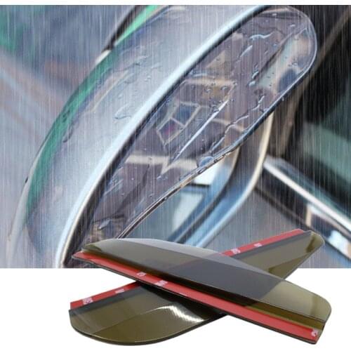 2x Car Rearview Mirror Rain shield Blocker Cover Car Rain Visor For Kia Rio K2 K3 Ceed Sportage 3 sorento cerato armrest picanto
