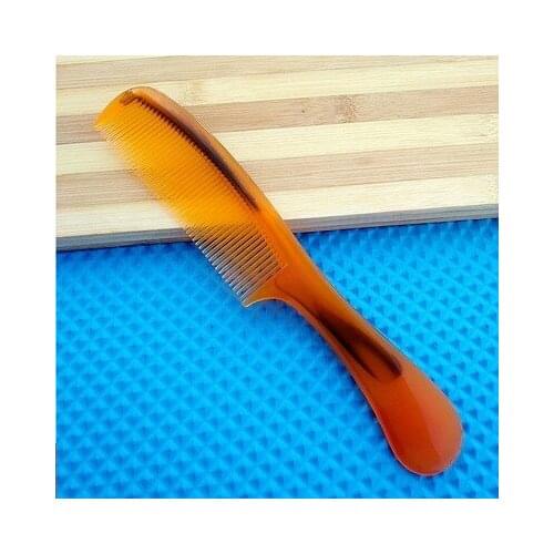 2pcs Beef Tendon Comb In The Teeth Of The Two Teeth, The Comb Tail Comb Is Not Easy To Break The Plastic Cooked Rubber Comb Sale