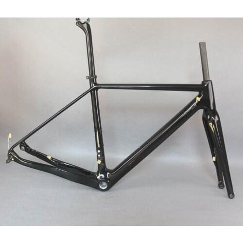 2021 SERAPH new disc cyclocross carbon frame Gravel 700C Carbon Bike Frame, Di2 Carbon Cyclocross Frame with 100*12mm fork