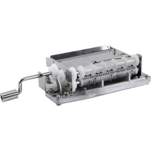 30 Note Mechanical Musical Box Tape Hand Crank Music Box Movement Part + Puncher With 3 Strips DIY Songs Perfect Gift Set HOT