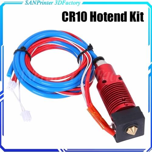3D Full Metal J-head CR10 Hotend Extrude Hot End Kit for creality Ender-3/5 pro CR10 10s Bowden Extruder 12/24V 3D Printer Parts