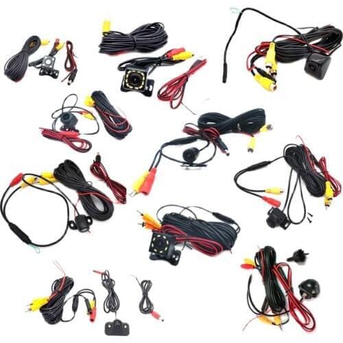 Car Rearview Camera Night Vision Reversing Auto Parking Monitor CCD with 170 Degrees Waterproof HD Video