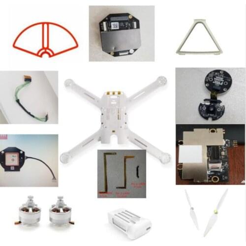 FPV Drone RC Quadcopter 4K Version spare parts propeller balde frame motor ESC body shell steering arm cable board etc