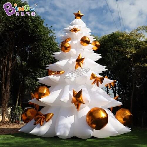 Giant 6.7x8 Meters Inflatable Christmas Tree For Display / Outdoor Use 26 Feet Inflated Xmas Decoration Model-BG-F0221