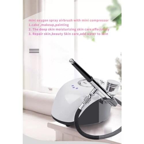 Oxygen Spray Injection Machine Facial Steaer Namo High Pressure Water Inject Hydration Facial Care Moisturizing Tool Home Sap