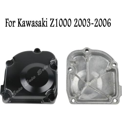 Motorcycle Engine Cover Crankcase Stator Slider Fit For KAWASAKI Z1000 2003 2004 2005 2006 Black