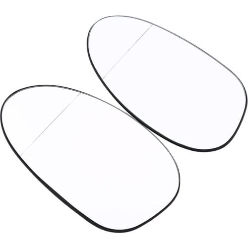 Left/Right Side Door Rear View Wing Mirror Glass Heated White for BMW 1-Series E87 3-door 2004-2011 Car Mirrors Rearview Lens