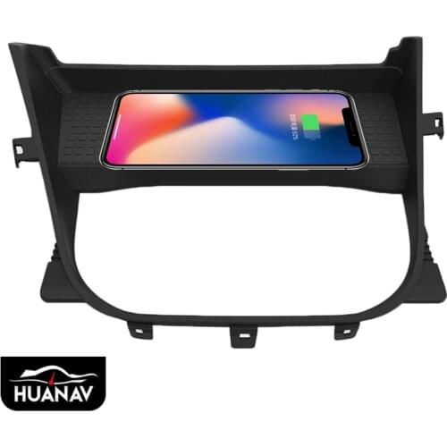 QI Car Wireless Charger For BMW x3/x4 2014-2017 Intelligent Infrared Fast Wireless Charging Car Phone Holder for iphone Samsung