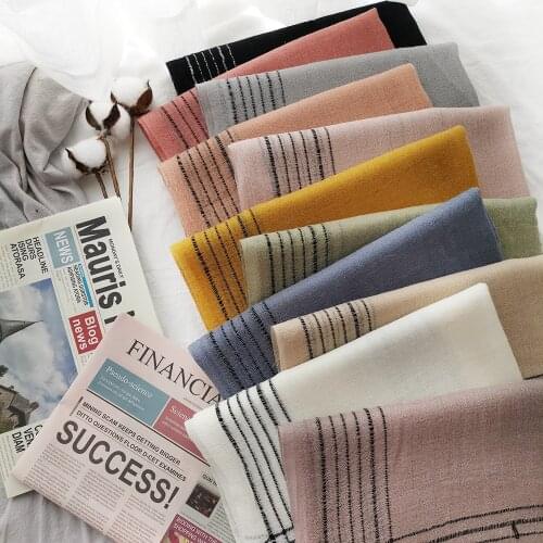 2020 Women Solid Color Pattern Cotton Wool Scarf 12Colors 10pcs/lot