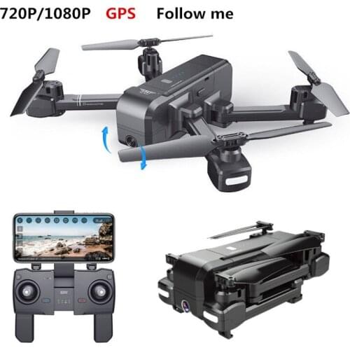 SJRC Z5 Quadcopter GPS RC Drone With WIFI FPV 720P/1080P Camera Folded Helicopter Adjustable Camera Dron VS XS812 B5W CG033