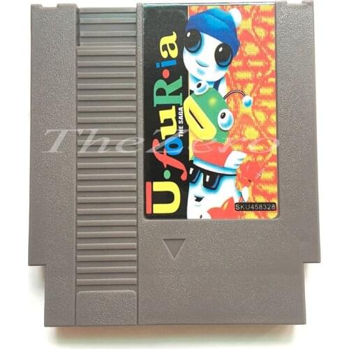Ufouria Video Game Card for 8 Bit 72 Pin System Console EU/US Universal Version Game Player