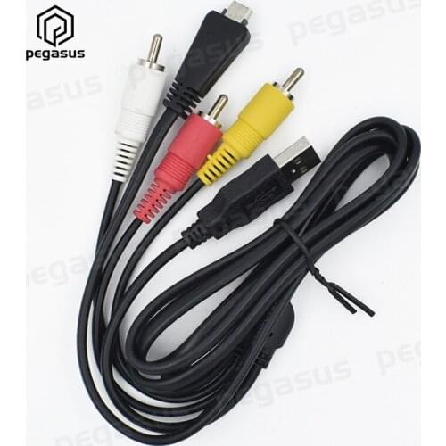 For Sony DSC-T99C/99DC/T110/T110D Camera USB Charging Data Cable AV Video Cable