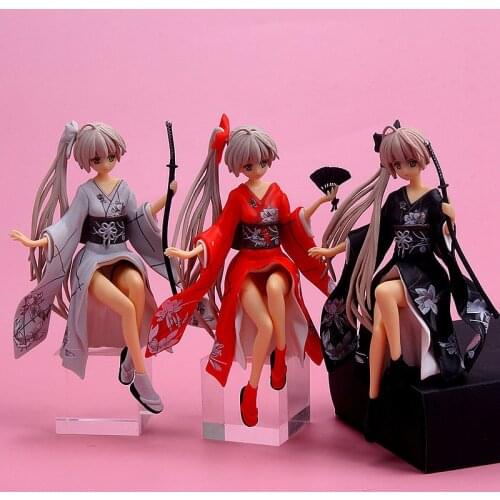 In Solitude Kasugano Sora Figure PVC Action Anime Doll Model Toys Kimono Sora Figure Car Decoration Collection Toy For Girl Gift