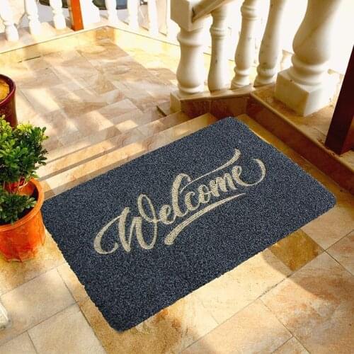 Entrance Doormat TPR Rubber Non-Slip Bath Mat Mud Sand Removal Floor Carpet For Hallway Bathroom Kitchen Foot Pad Home Decor