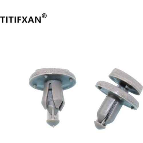 20PCS Auto plastic fastener clip for Nissan Qashqai X-Trail Sunny Bluebird Livina Tiida trunk decorative board skirt lining