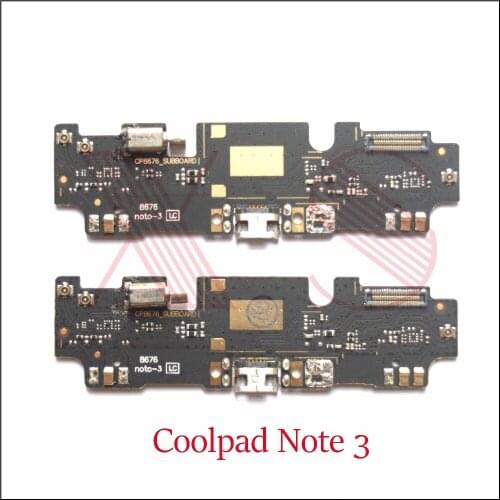1pcs For Coolpad Dazen Note3 Note 3 8676-M01 USB Dock Charging charge Port flex board Repair Parts