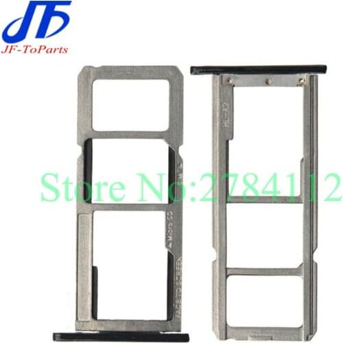 10Pcs Replacement For Motorola Moto G6 plus play SIM Card Slot SD Card Tray Holder Adapter Assembly