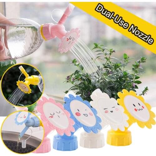 2 In1 Watering Sprinkler Nozzle For Flower Waterers Bottle Watering Cans Sprinkler Plant Irrigation Easy Tool Watering Supplies