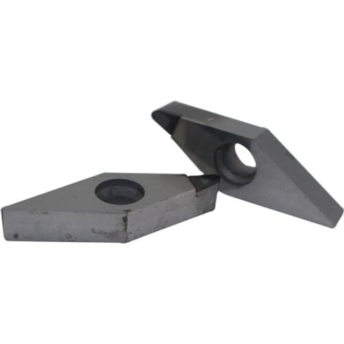 2PCS VBGT160408 PCD carbide blade CNC lathe turning tool diamond insert high quality