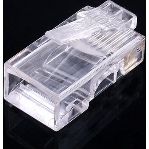 25PCS RJ45 RJ-45 CAT5 Modular Plug Network Connector for Cat5 Cat5e Cat6 Cable