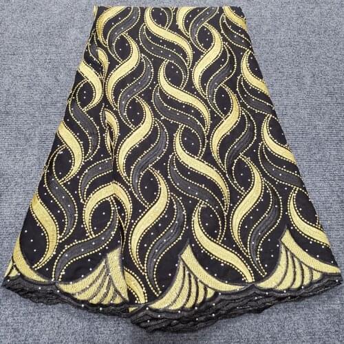 African Cotton dry lace fabric High Quality Dubai Fabric Swiss Voile Lace with stones 2021 latest African Lace Fabric 5yards