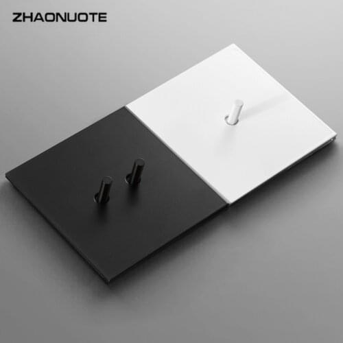 White 1-4 Gang 2 Way Retro Toggle Switch Modern Household 86 Type Wall Light Panel Momentary Switch 10A220V