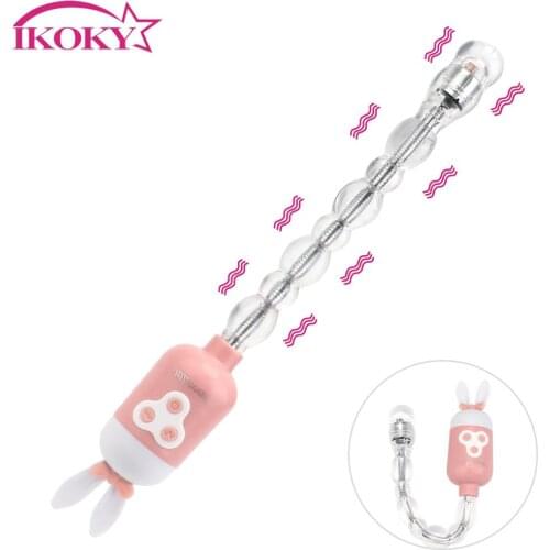 Sex Toys for Women Men Long Dildos Anal Beads Magic Wand Vibrators 8 Modes Vibrator Butt Plug Flexible G Spot Vagina Massager