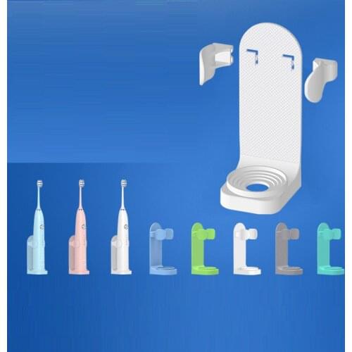 Hot Sale1PC Toothbrush Stand Rack Organizer Electric Toothbrush Wall-Mounted Holder Space Saving Bathroom Accessories