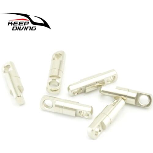 KEEP DIVING 6PCS Chromium-plated Brass Swivels Diving Twist Protector Heavy Duty Ball Bearing Hanging Plant Basket Boats Diving
