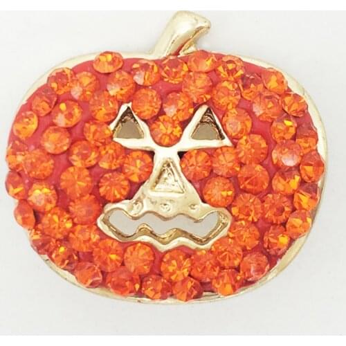 MN1075 Halloween snap button metal snap jewelry (fit 18mm 20mm snap)