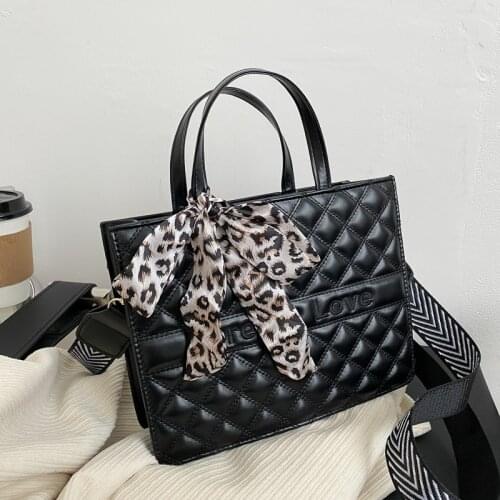 New 2021 Fashion Women Brand Luxury Rhombic Leather Shoulder Bag Elegant Ladies Casual Handbag Crossbody Bags Messenger Bag