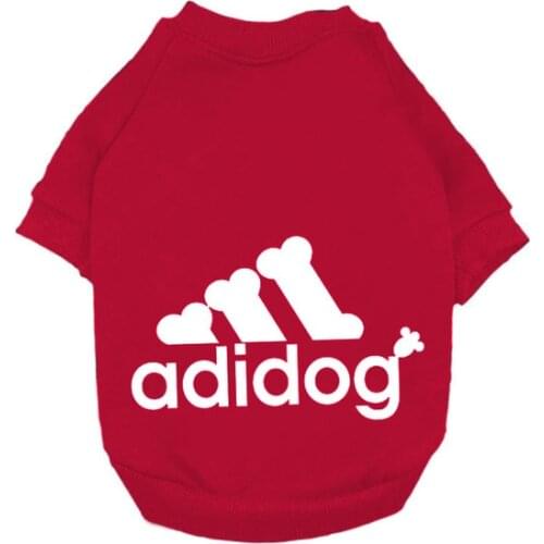 Dog clothes Adidog Pet Cothes Dog Hoodies Puppy Clothing Sweatshirt for Small and Medium-sizeddogs Chihuahua