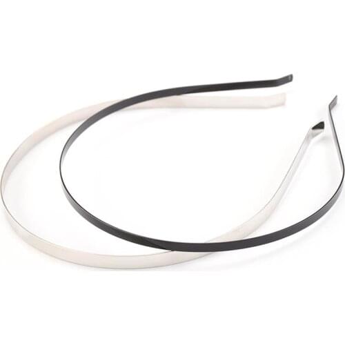 5pcs Stainless Steel Hairbands headbands 3mm 5mm 7mm Blank Bezel Cabochon Base For Jewelry Making Hair Accessories Wholesale