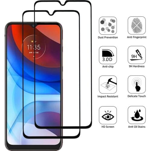 Sale Glass For Motorola E7 Power Screen Protector 9D Tempered Glass Full Coverage Front Mirror Film For Moto E7 Plus Protection
