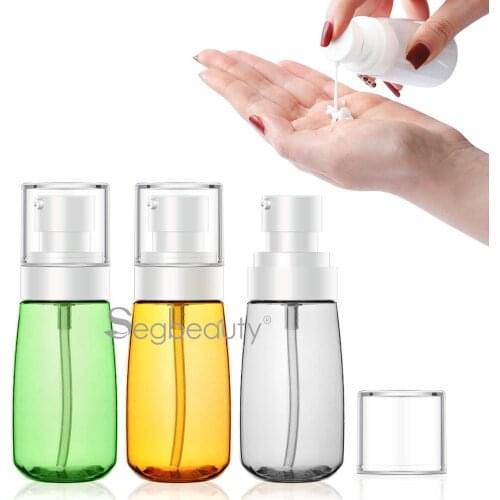 Segbeauty 3pcs/set Travel Lotion Dispenser Empty Bottles 30ml/60/100ml Refillable Essence Cosmetic Container Shampoo Conditioner