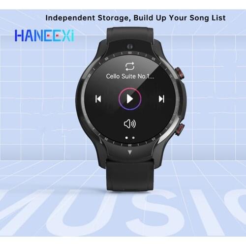 Android Smart Watch Phone 4G Network Wifi music 1.6 Inch Full Round Touch Screen Smartwatch Men Camera Video Calls GPS mp3 mp4