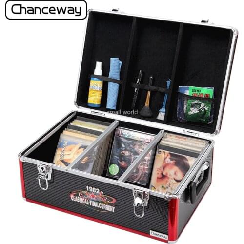 Holds 510 pieces Large-capacity CD disc storage box dvd disc box cd box storage box game music disc box vinyl record storage box